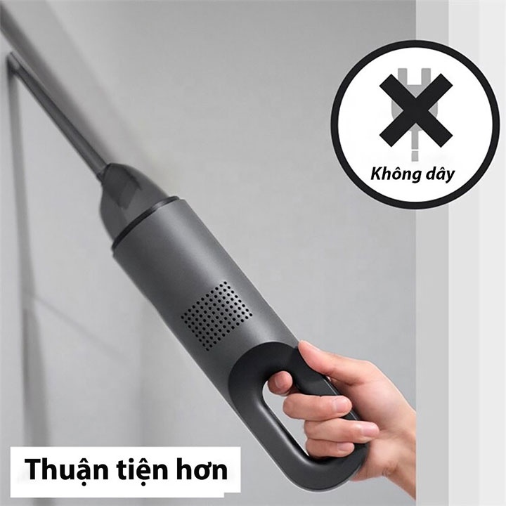 Máy hút bụi ô tô mini không dây cầm tay 70Mai PV01 mini hand held vacuum cleaner