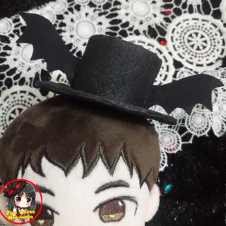 Outfit doll 20cm - mũ cánh dơi