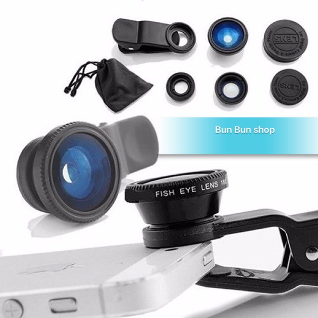 ỐNG LENS CAMERA 001 3 IN 1 ĐA NĂNG CHO ĐIỆN THOẠI