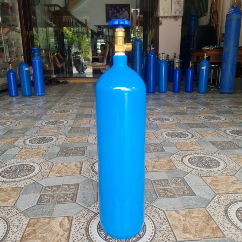 Bình khí oxy 9Lít sẵn khí