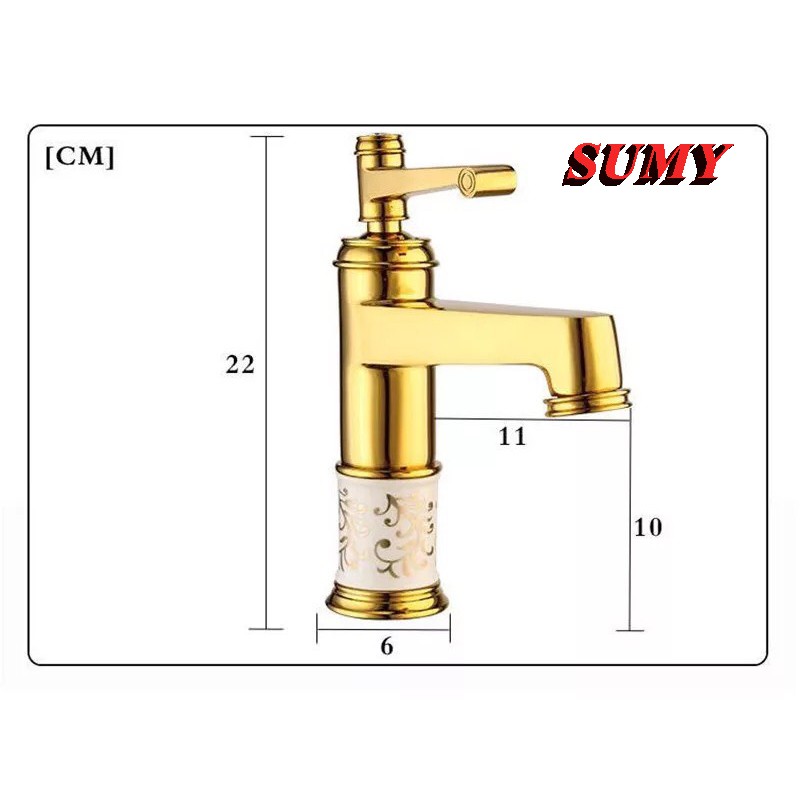 VÒI VÀNG CAO CẤP SUMY SL-176