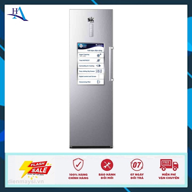 Tủ đông đứng Inverter Sumikura SKFU-350HSN.I 350L không đóng tuyết (Free Ship Nội Thành TP.HCM-Ngoài Tỉnh Liên Hệ Shop)