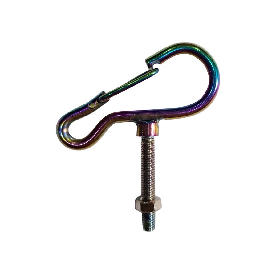 Móc treo đồ xe máy INOX 304 xi màu Titan - INOX 304 trắng các loại