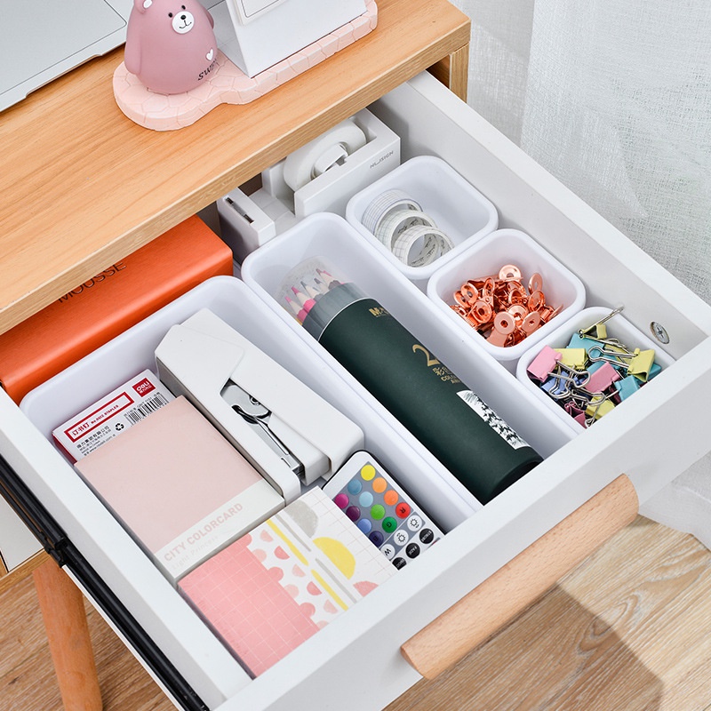 Set 8 Hộp Đựng Đồ Phân Loại Tiện Dụng Cho Nhà Bếp/Văn Phòng
