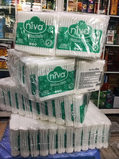 Tăm bông Niva Cotton Buds 100 que