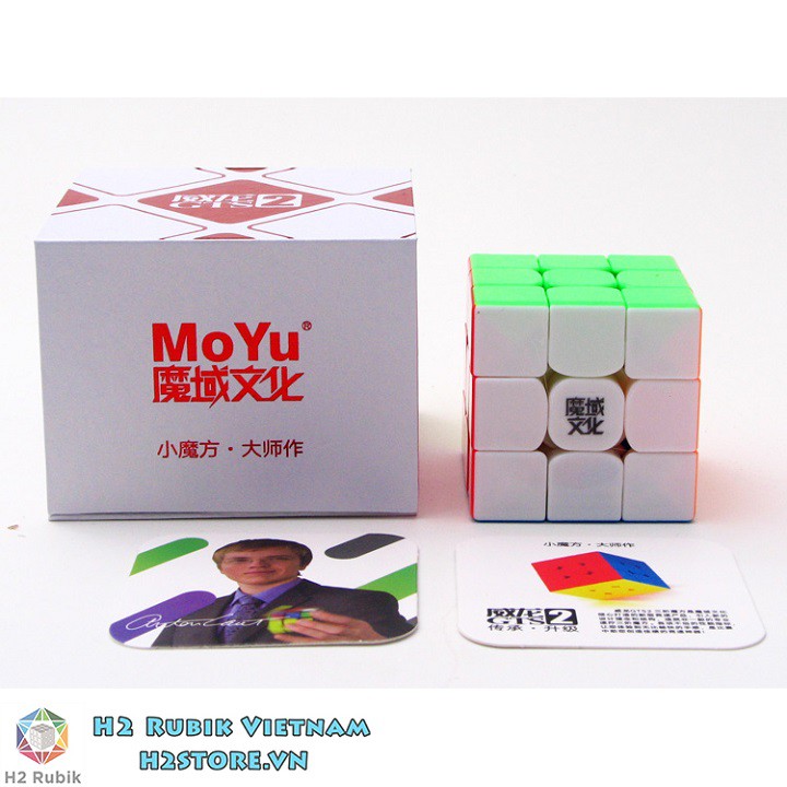 RUBIK 3X3 MOYU WEILONG GTS2 STICKERLESS loại không viền