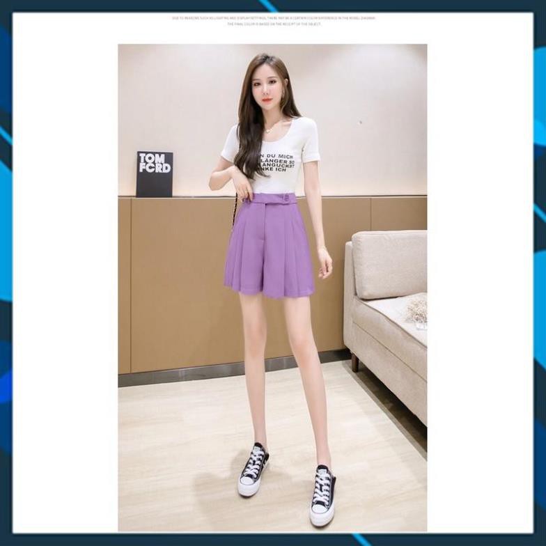 GIẢM 10K ĐƠN 0 ĐỒNG hàng chính phẩm mã L206 quần short nữ cá tính ,Quần giả váy chun lưng phong cách hàn quốc siêu xinh