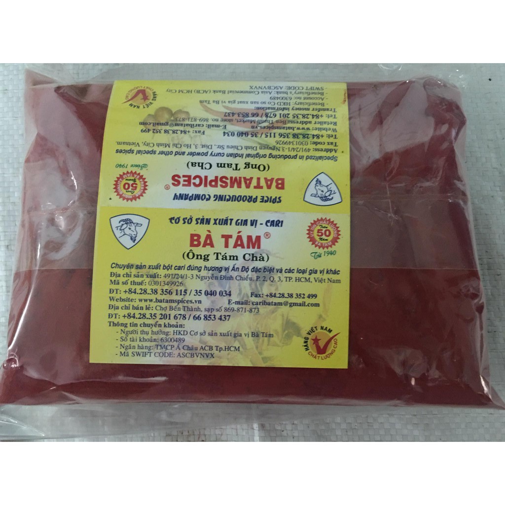 Màu Gạch Tôm Bà Tám Gói 500Gr | Shopee Việt Nam
