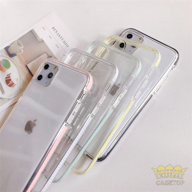 Ốp Lưng Trong Suốt Chống Rơi Vỡ Cho Iphone 11 12 Pro Max Xr Xs Max 6s 6 8 7 Plus Iphone Se 12 Mini