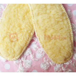 Combo 2 Miếng Lót Giày Lông Cừu Êm Chân