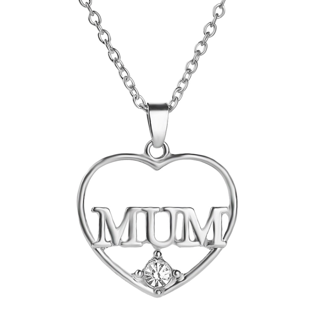 Vòng cổ Nữ Mặt Trái Tim Đính Đá
