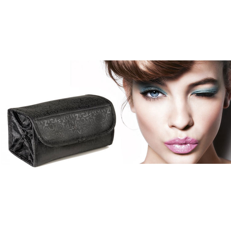 Convenient rollable large cosmetic bag