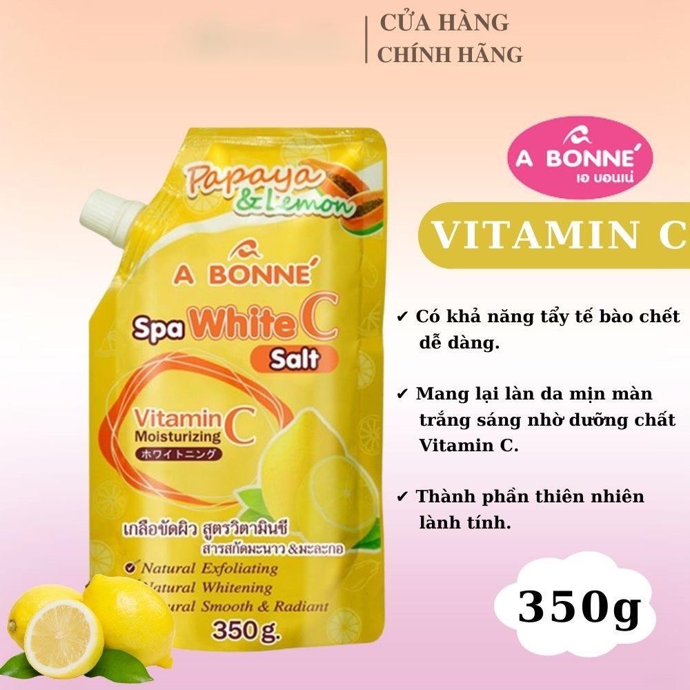 Muối Tắm Sữa Bò Tẩy Tế Bào Chết A Bonne Spa Milk Salt Trắng Da 350g Cân Bằng Độ Ẩm Cho Da Mềm Mại, Mịn Màng ( SP200276)