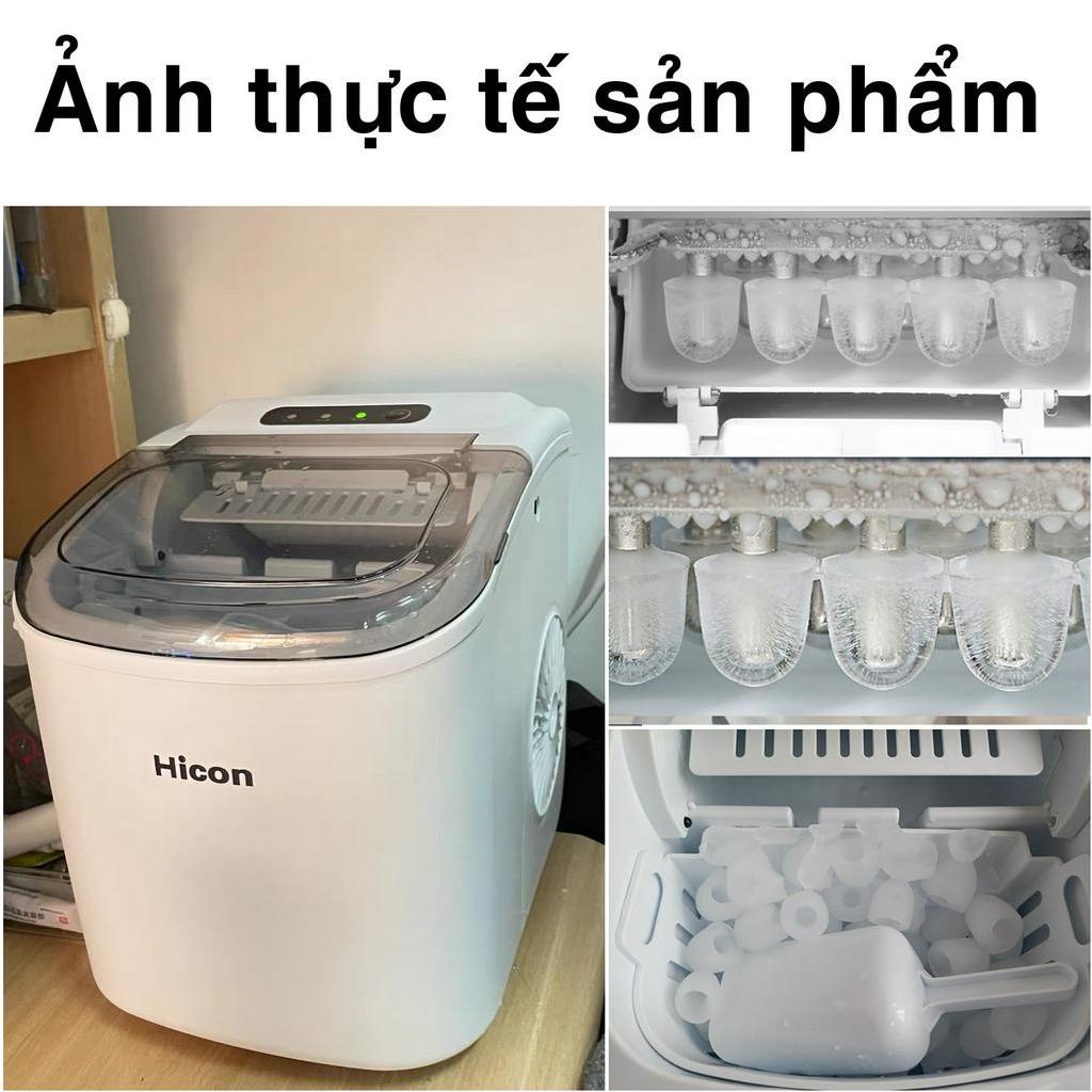 Máy Làm Đá Viên Hicon Máy Làm Đá Tự Động Siêu Tiết Kiệm Điện Tủ Đá Giữ Nhiệt Gia Đình Tạo Đá Siêu Tốc Trong 6 - Phút