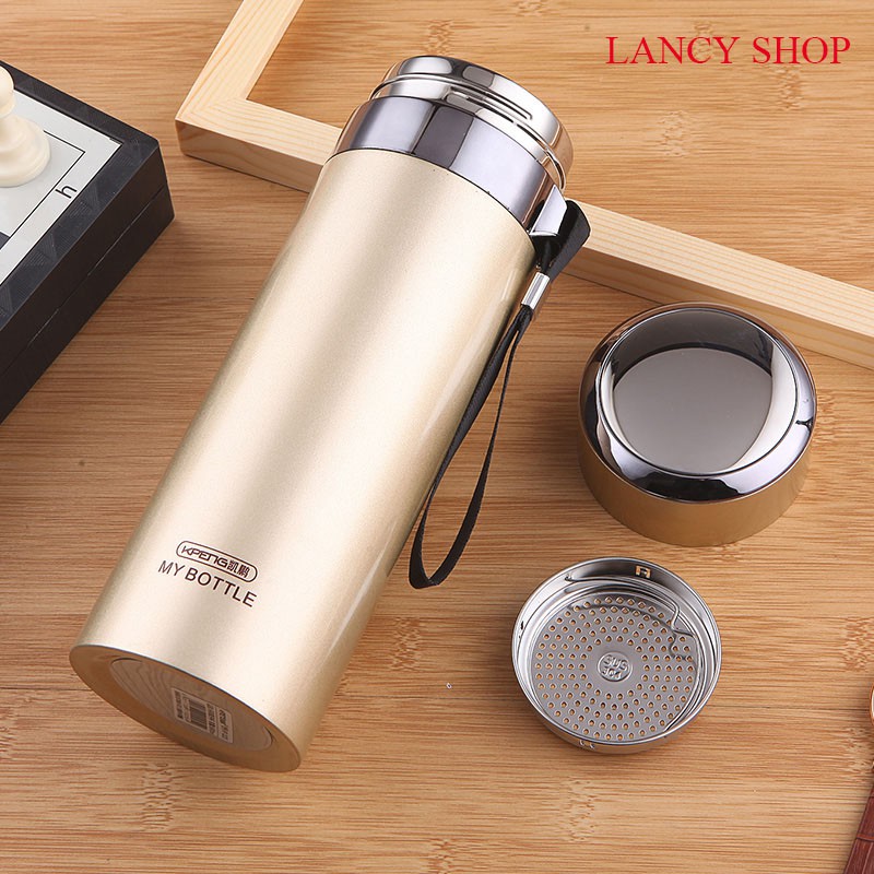 Bình - Ly Giữ Nhiệt Inox Nóng - Lạnh Dung Tích 800ml - 100ml  VT268