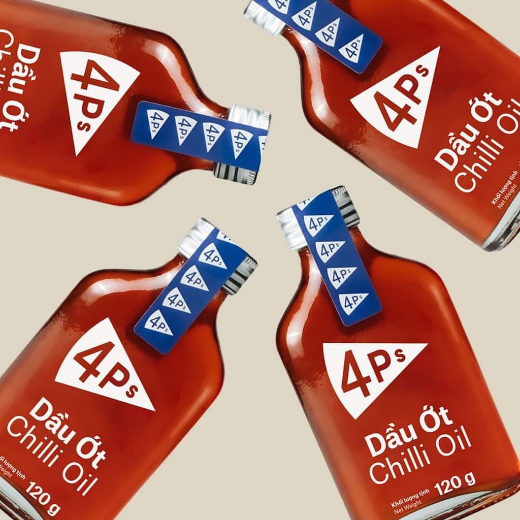 Dầu ớt Chilli Oil 4Ps 120Gr