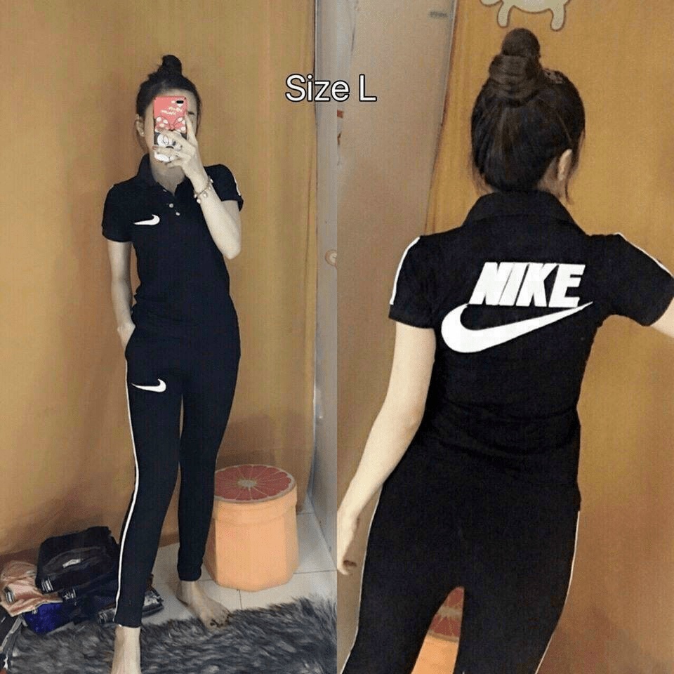 (Free Ship) ĐỒ BỘ ÁO CỔ BẺ PHỐI QUẦN DÀI CÙNG MÀU DÁNG ÔM CHẤT COTTON 4 CHIỀU MỀM MỊN, DÀY DẶN, HÚT MỒ HÔI SIÊU HOT UP h