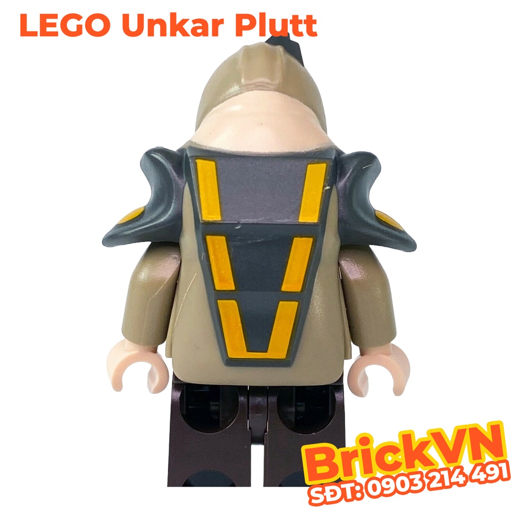 Nhân Vật LEGO Starwars Minifigures: Unkar Plutt Cỡ 2,7 x 4,6 x 1,96 cm