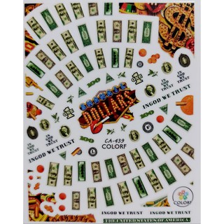 tấm dán móng tiền đô nail, sticker nail