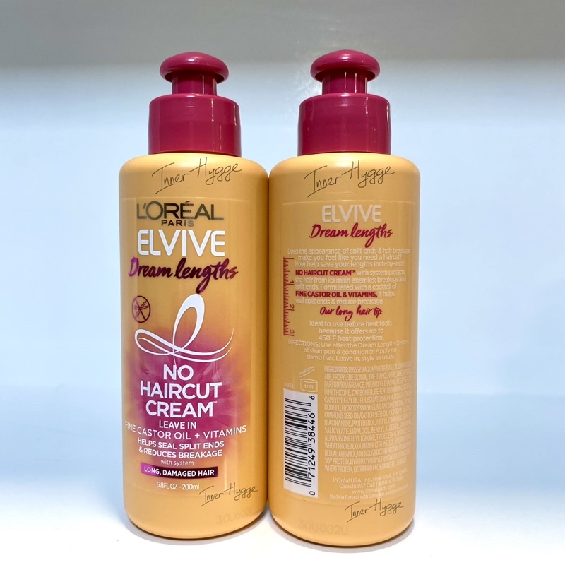 Kem Loreal Elvital dream length phục hồi hư tổn, nuôi dưỡng tóc dài
