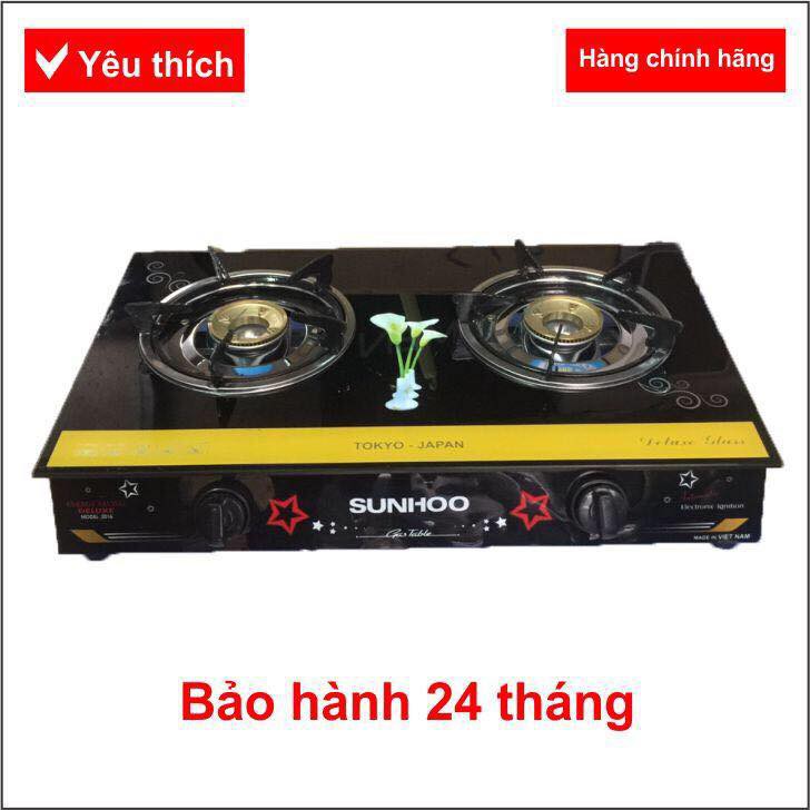Bếp ga đôi kính