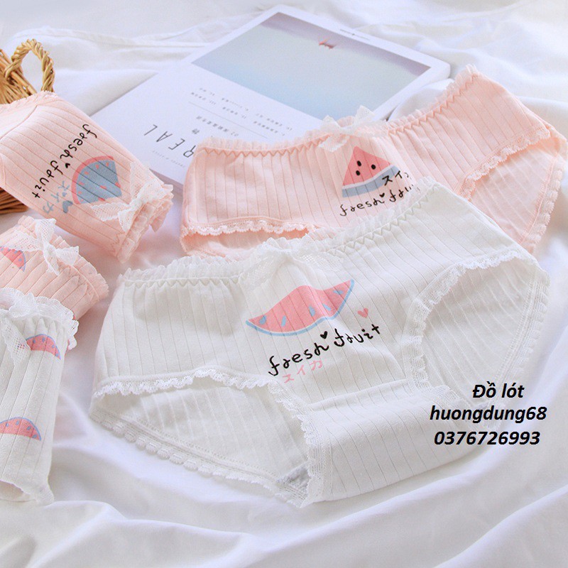 Quần Lót Nữ Cotton Dưa Hấu Xuất Hàn Quốc ( QL : 297 ) Hàng Loại Đẹp. | WebRaoVat - webraovat.net.vn