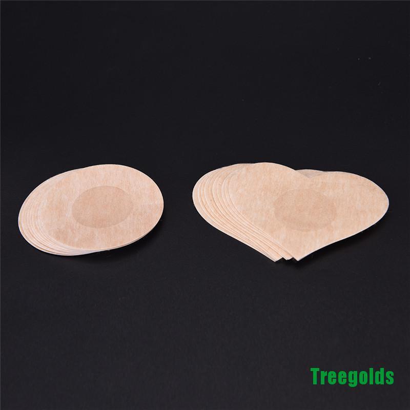 Bộ 10 miếng dán nhũ hoa hình tròn/ trái tim xinh xắn | BigBuy360 - bigbuy360.vn