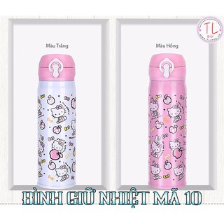 Bình giữ nhiệt - bình nước giữ nhiệt - bình giữ nóng lạnh - bình giữ nhiệt hello kitty