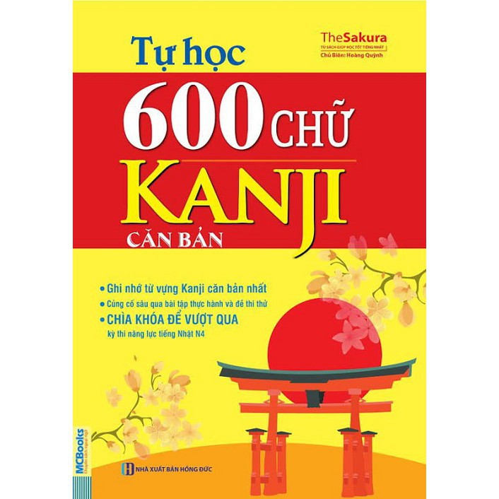 Sách Sách Tự Học 600 Chữ Kanji Căn Bản