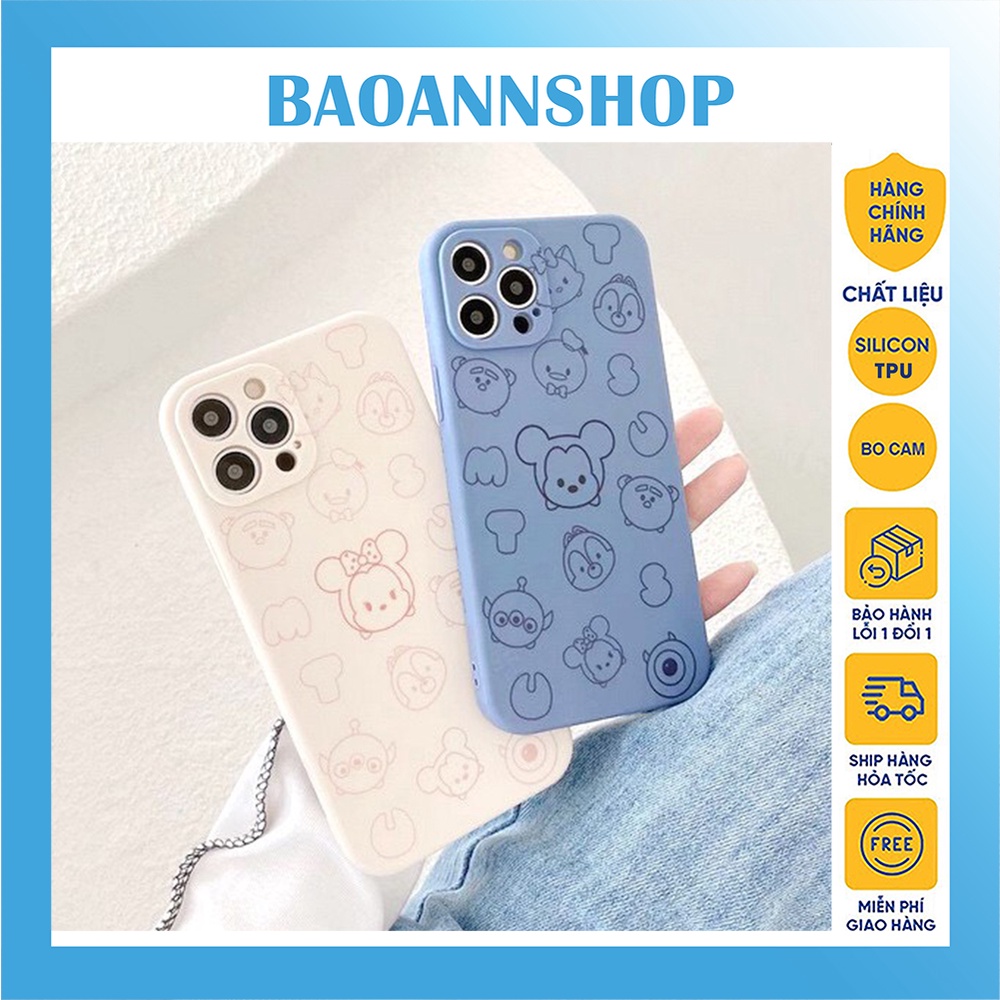 Ốp lưng iphone hình Mouse chicken siêu quậy dẻo cạnh vuông bảo vệ camera 7plus/8plus/x/xs/xsmax/11/12/13/14/pro/promax