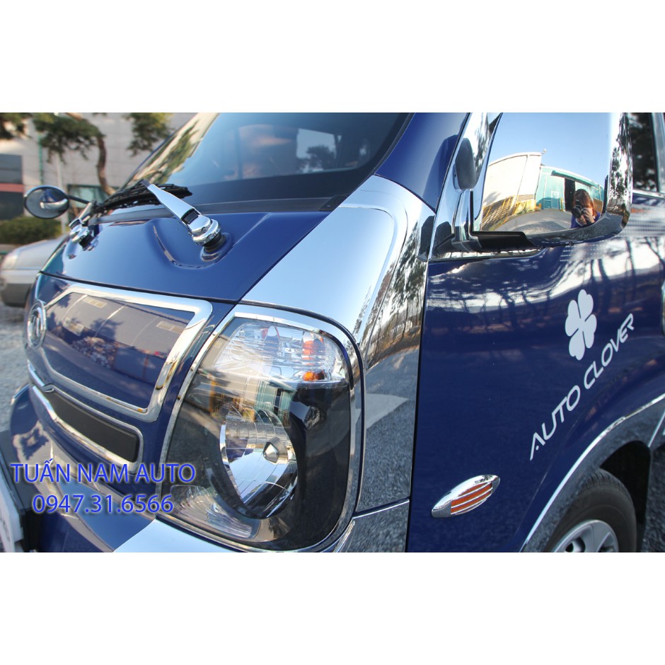 ỐP TRANG TRÍ TRỤ A TRƯỚC, TRÊN K250, K200, BONGGO 3 +Korea Auto Clover