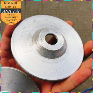Đế nhám tự dính đánh gỗ, Nhám tròn phi 100 trà mịn gỗ đủ số