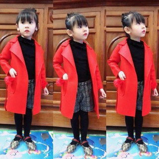áo dạ cho bé gái