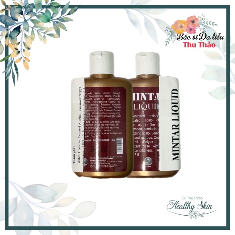 DẦU GỘI GIẢM GÀU MINTAR LIQUID