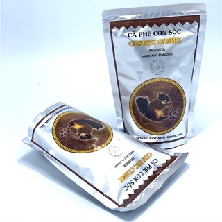 CAFE CON SÓC BỊCH NÂU 500GAM-CÀ PHÊ PHA PHIN