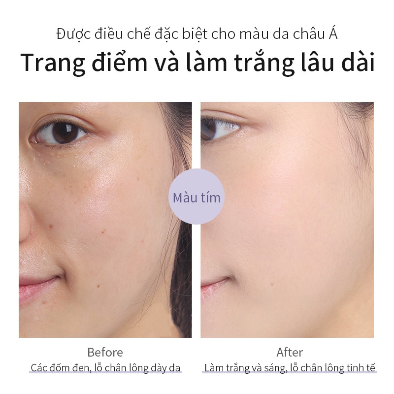 Kem Lót Trang Điểm Oilyoung 3 Trong 1 Spf35 Pa + + + Che Khuyết Điểm Dưỡng Ẩm Kiềm Dầu Làm Trắng Da 35g | BigBuy360 - bigbuy360.vn