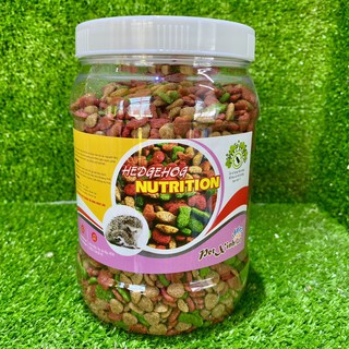 Hũ lớn hạt thức ăn cho nhím và hamster PetXinh hũ 700g