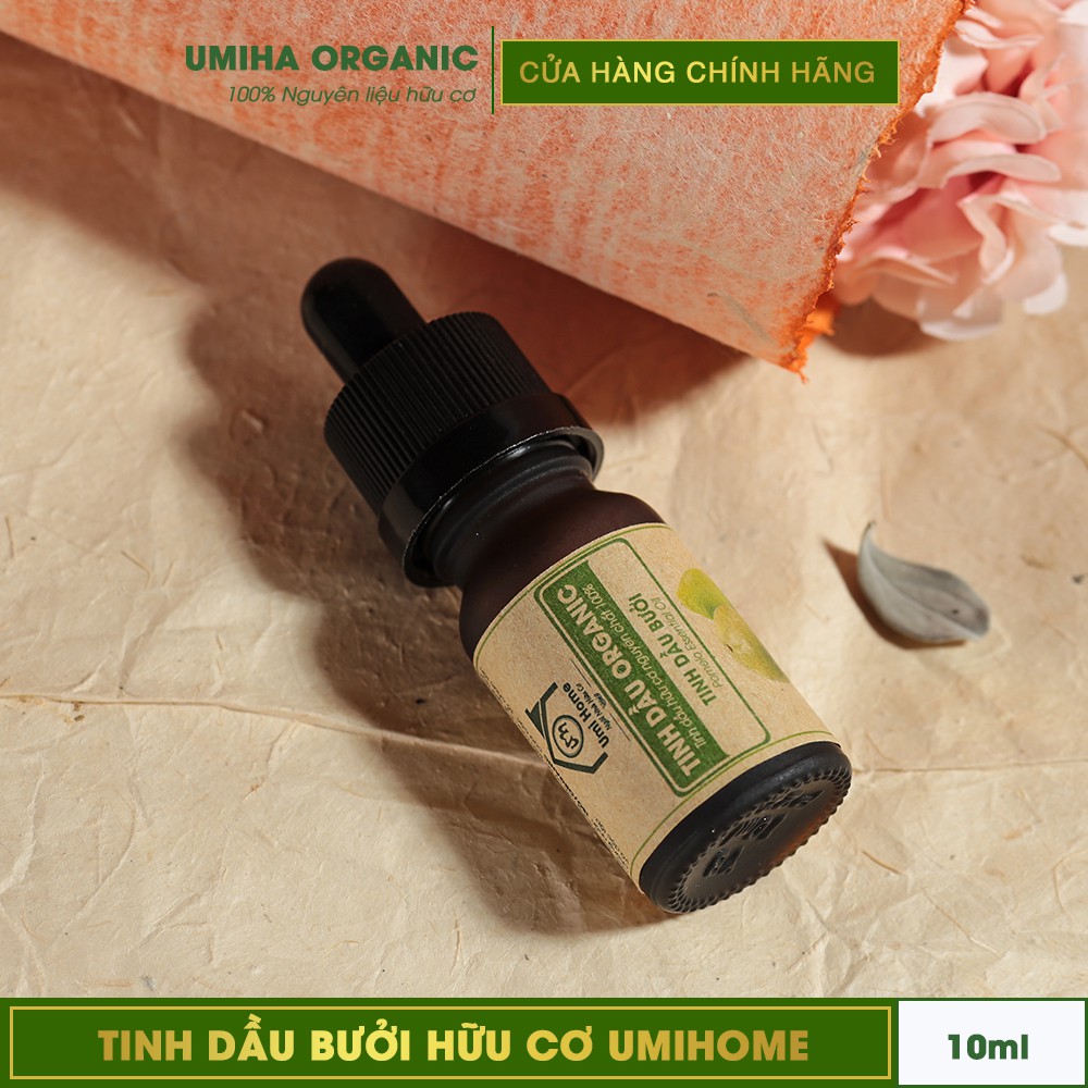 Tinh dầu Bưởi hữu cơ UMIHA nguyên chất | Grapefruit Essential Oil 100% Organic 10ml