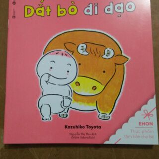 Sách - Ehon - Momo Dắt bò đi dạo