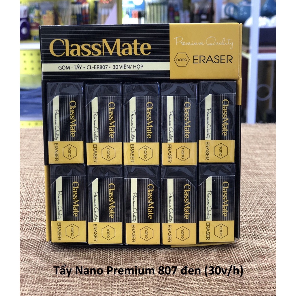 Tẩy Classmate - 7 mẫu - tẩy Nano / cầu vòng / Premium - được các bạn nhỏ yêu thích - vpp Diệp Lạc