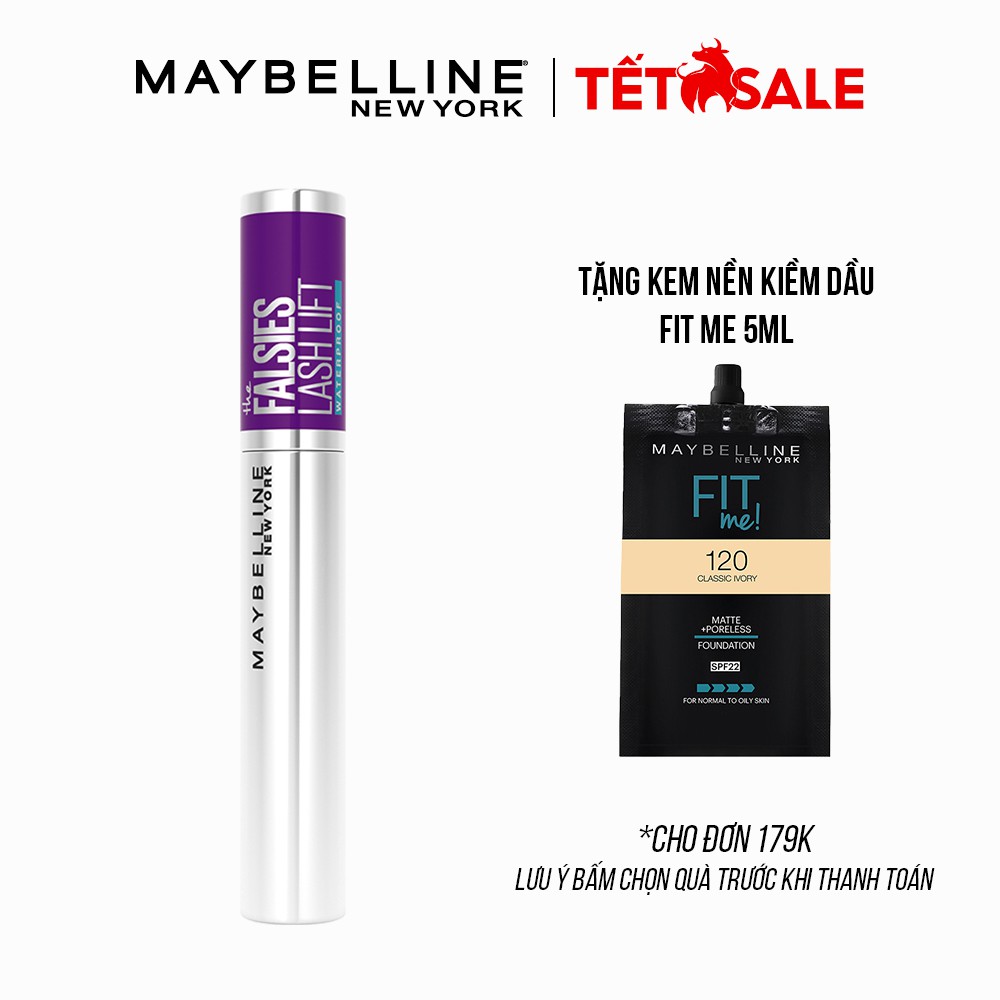 Mascara Uốn Mi, Nâng Mi và Làm Dày Mi Maybelline New York Falsies Lash Lift 8.6ml | BigBuy360 - bigbuy360.vn