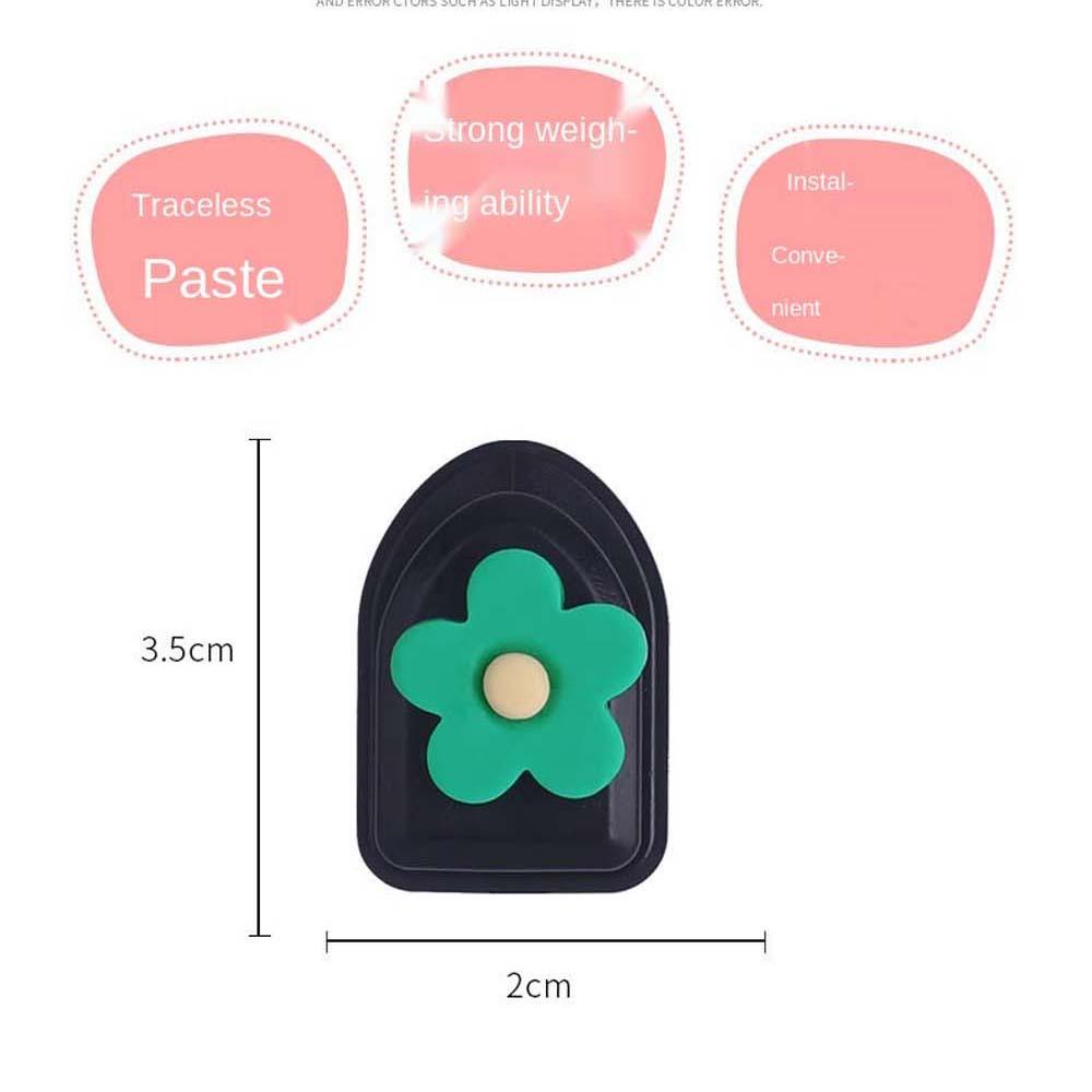 Móc dán treo đồ mini đa năng phong cách hoạt hình dễ thương độc đáo dùng trang trí nội thất / xe hơi