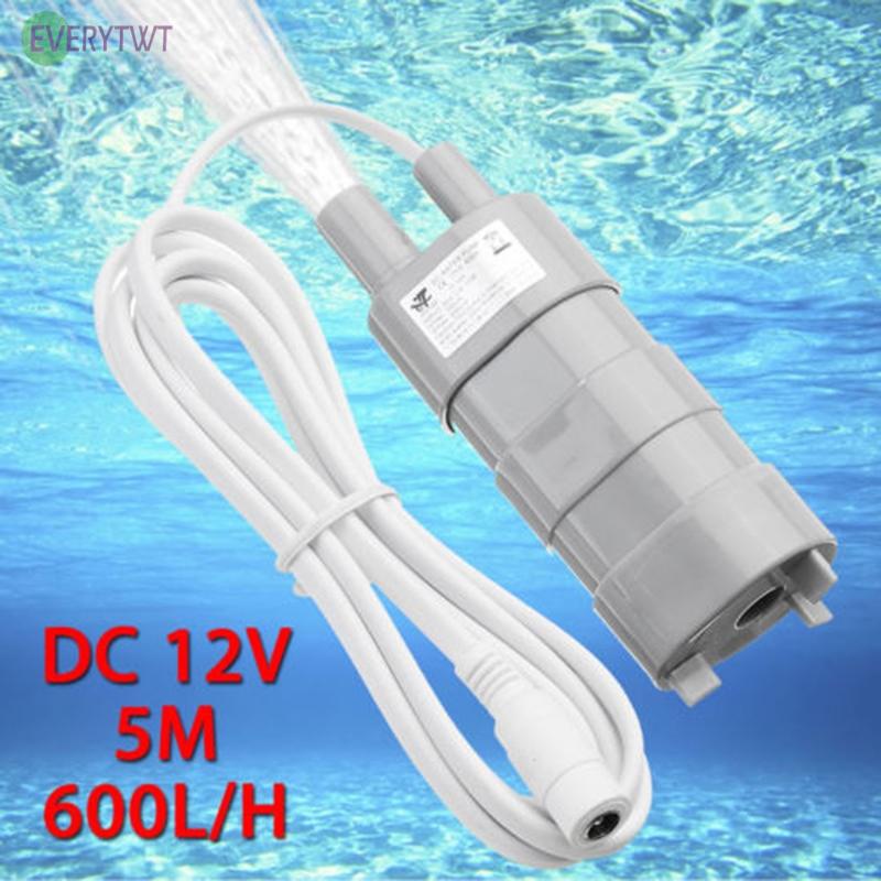 Máy bơm nước chìm DC 12V JT550 TE485 LJ 10.6x3.8x3.3cm