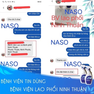 Xịt Muỗi Thành Phần Thiên Nhiên NASO 500 ml
