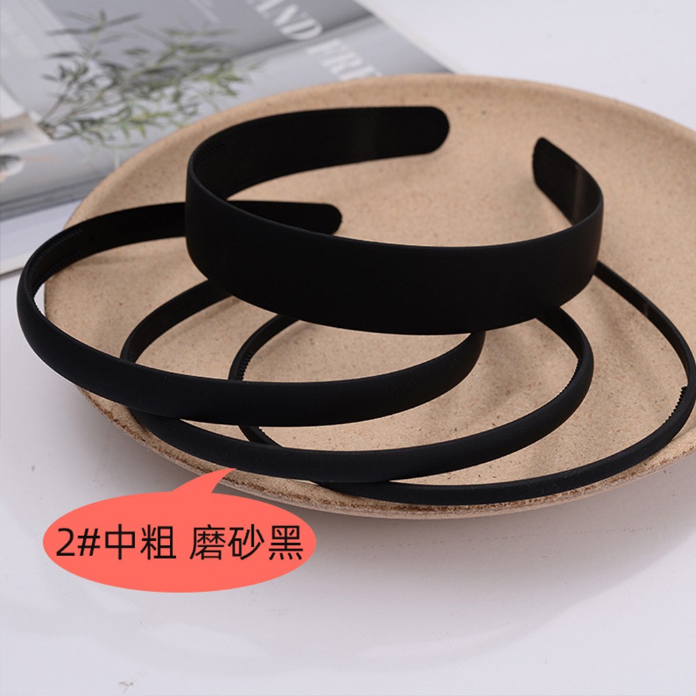 Cài tóc nhựa màu đen nhám nhiều kiểu lựa chọn thời trang cho nữ