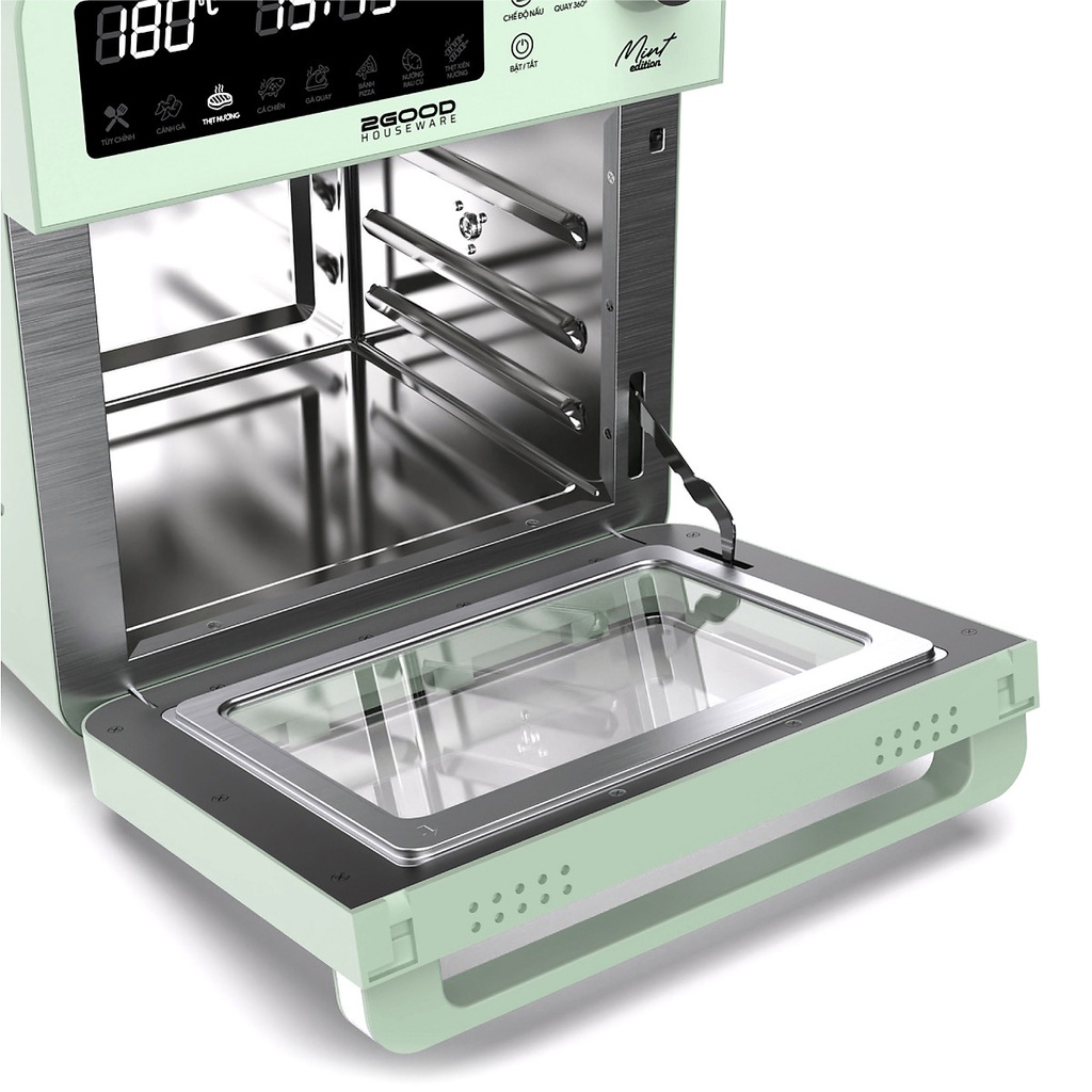 Nồi Chiên Không Dầu 2GOOD Vortex S19  - Hàng Chính Hãng