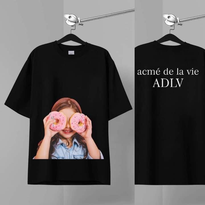 Áo ADLV Thun Cotton 2 chiều số 25-48 Mẫu Hot phông tay lỡ unisex nam nữ