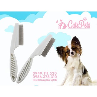 Lược chải ve chấy rận dành cho thú cưng - Cutepets