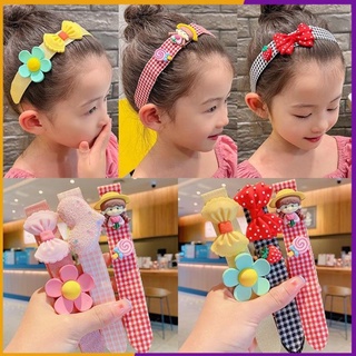 Băng đô dán tóc cho bé gái siêu cute hình trái cây