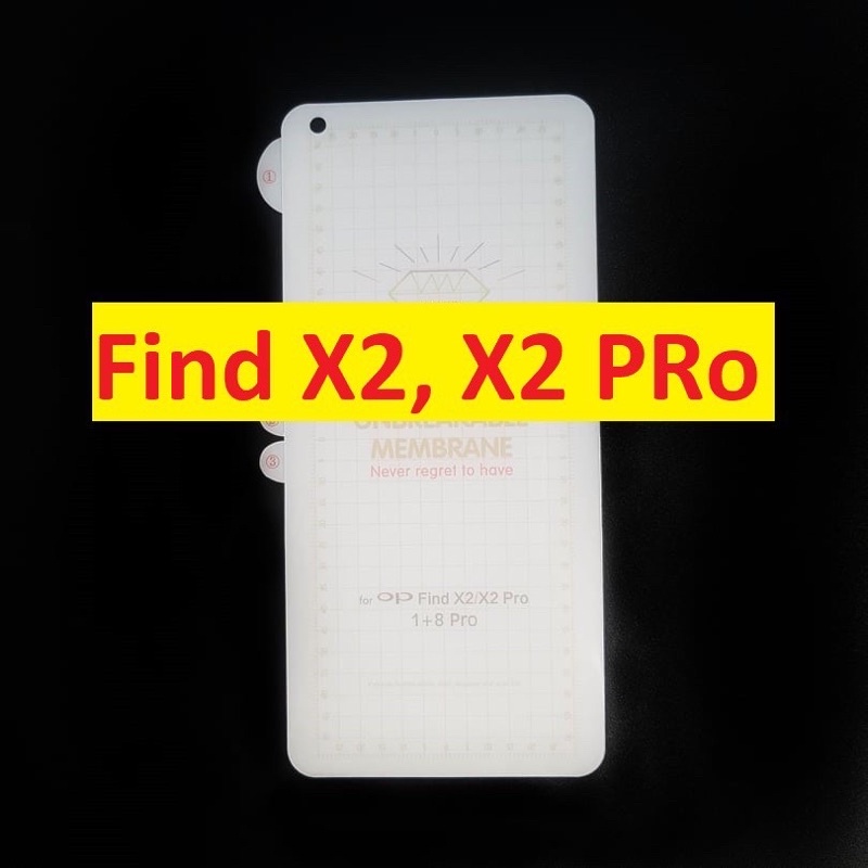 Miếng dán dẻo PPF Full màn Oppo Reno 8T 5G/ Find X2, X2 Pro, Find X3, X3 Pro Full màn hình chống trầy xước cao cấp